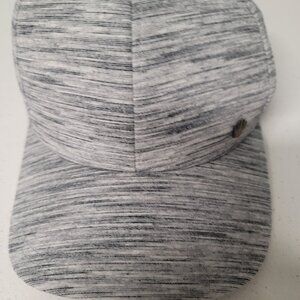 No Bad Ideas FlexFit Gray Black Ultra Soft Lightweight Hat Cap Size Small/Medium